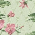 Small Lattice Floral - Green  - SAVE 20%! - More Details