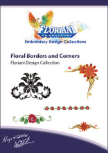 Floriani Embroidery Design Collection - Floral Borders and Corners