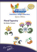 Floriani Embroidery Design Collection - Floral Tapestry