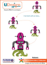 UDesign It Robots + FREE Shipping! - More Details