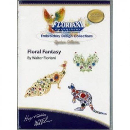 Floriani Embroidery Design Collection - Floral Fantasy