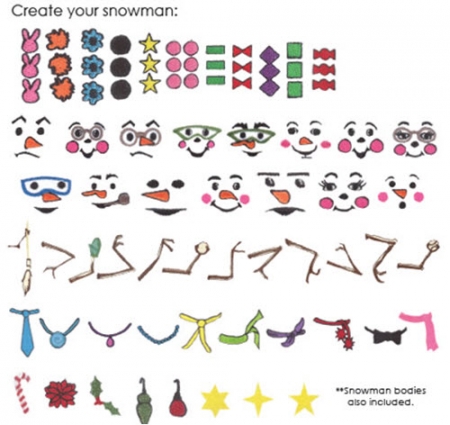 U-Design It Snowmen + FREE Shipping!