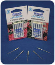 Floriani Chrome Embroidery Needle Made by Schmetz  - 90/14