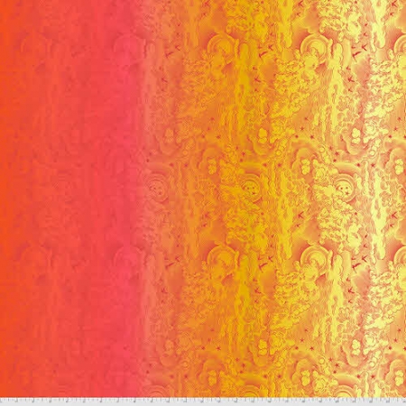 Tula Pink Daydreamer - Little Fluffy Clouds Mango