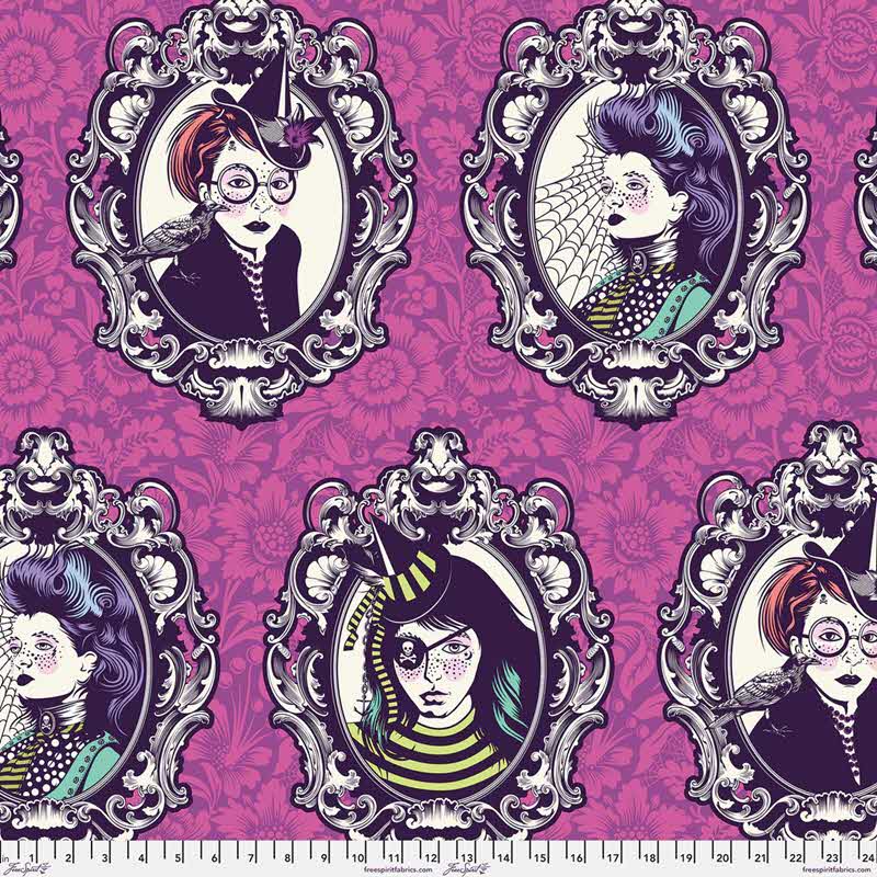 Nightshade by Tula Pink - Oleander Coven