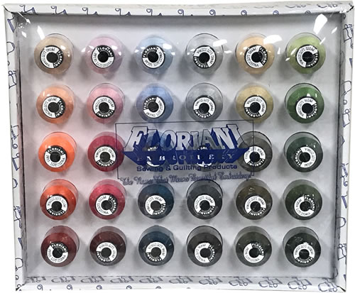 Floriani New Edition 30 Spool Thread Set – Quality Sewing & Vacuum