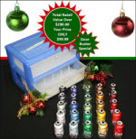 Floriani 25 Shades of Christmas Thread Set - More Details