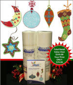 Stitch N Shape Bundle with FREE Holiday Ornaments Design Set - More Details