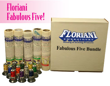 Floriani Fabulous Five Stabilizer Bundle