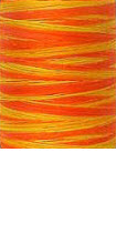Floriani Variegated Cotton Quilting Thread - Sunset