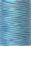 Floriani Variegated Cotton Quilting Thread - Tahoe Blue