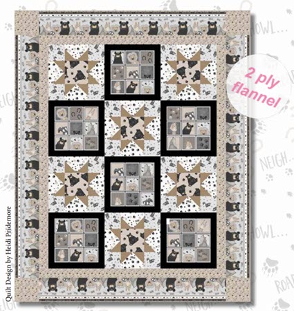 Furr-Ever Friends Quilt Kit - SAVE 20% During our BLOWOUT SALE!