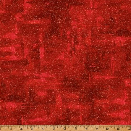 Christmas Splendor - Texture Ground Cherry/Gold