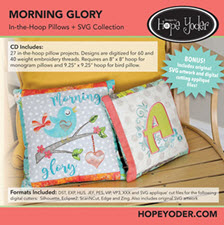 Morning Glory Embroidery Collection - More Details