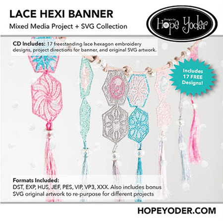 Lace Hexi Banner