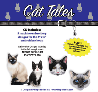 Cat Tales Embroidery Collection