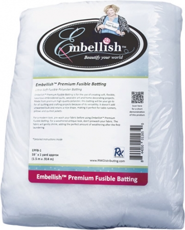 Embellish Premium Fusible Batting