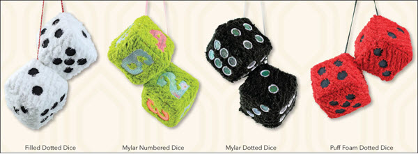 Hope Yoder Fuzzy Dice Embroidery Collection