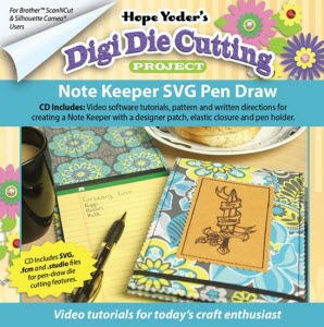 Digi Die Cutting Project - Note Keeper