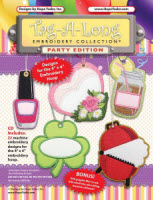 Tag-A-Long Party Embroidery CD with SVG Files - More Details