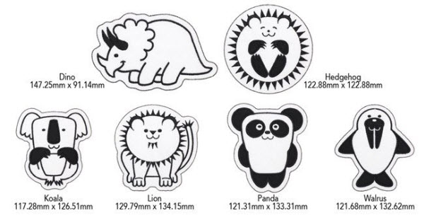 Zoo Babies In-the-Hoop Embroidery Collection
