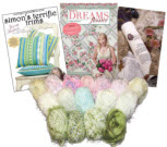 Jenny Haskins Fabulous Fall Yarn Kit w/FREE Simon's Terrific Trims + FREE Shipping - More Details