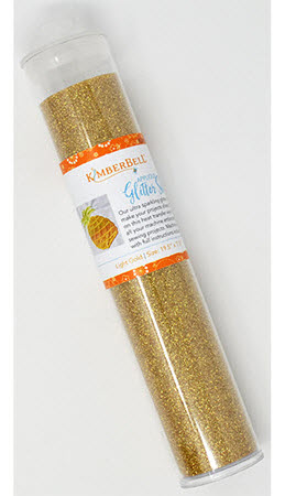 Kimberbell - Applique Glitter Sheet - Light Gold