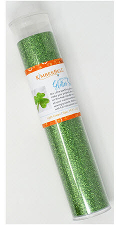 Kimberbell - Applique Glitter Sheet - Light Green