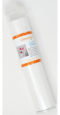Kimberbell - Applique Glitter Sheet - White