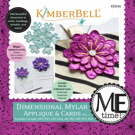Dimensional Mylar Applique & Cards Volume 1 - LIMTED QTY AVAILABLE!