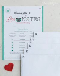 Love Notes Sewing Pattern Book and Machine Embroidery CD - More Details