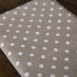 Polka Dot Tea Towels Grey Set of Two - LIMITED QTY - More Details