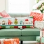 Candy Cane Lane Bench Pillow