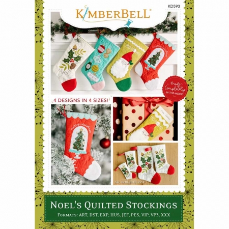 Noel's Quilted Stockings - LIMITED QTY AVAILABLE!
