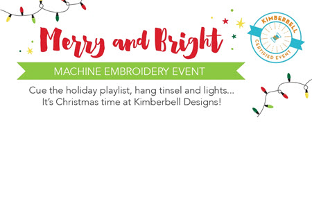 LAST CHANCE!  Kimberbell Merry & Bright - 2 Day Event - VIRTUAL December 14th-15th, 2020