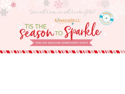 Kimberbell Tis the Season to Sparkle - 1 Day Event - VIRTUAL - December 7, 2020 or December 12, 2020