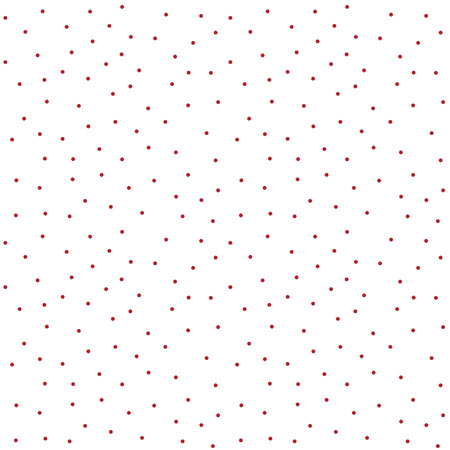 Kimberbell Basics - White/red Tiny Dots