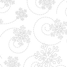 Kimberbell Basics -  White Snowflake