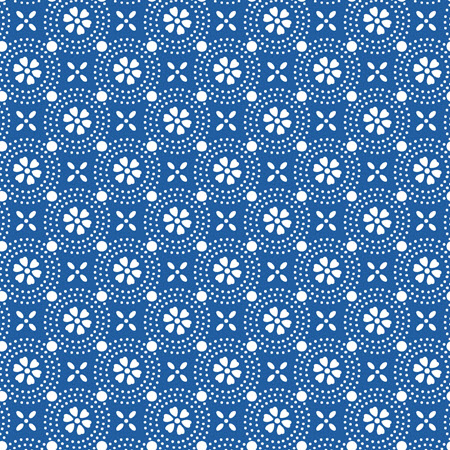 Kimberbell Basics - Blue Dotted Circles