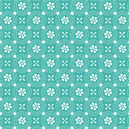 Kimberbell Basics - Teal  Dotted Circles