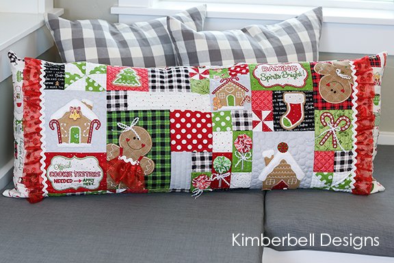 Kimberbell - Ginger's Kitchen Bench Pillow