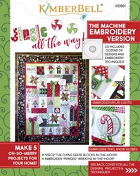 Jingle All The Way! Machine Embroidery CD & Sewing Book - More Details