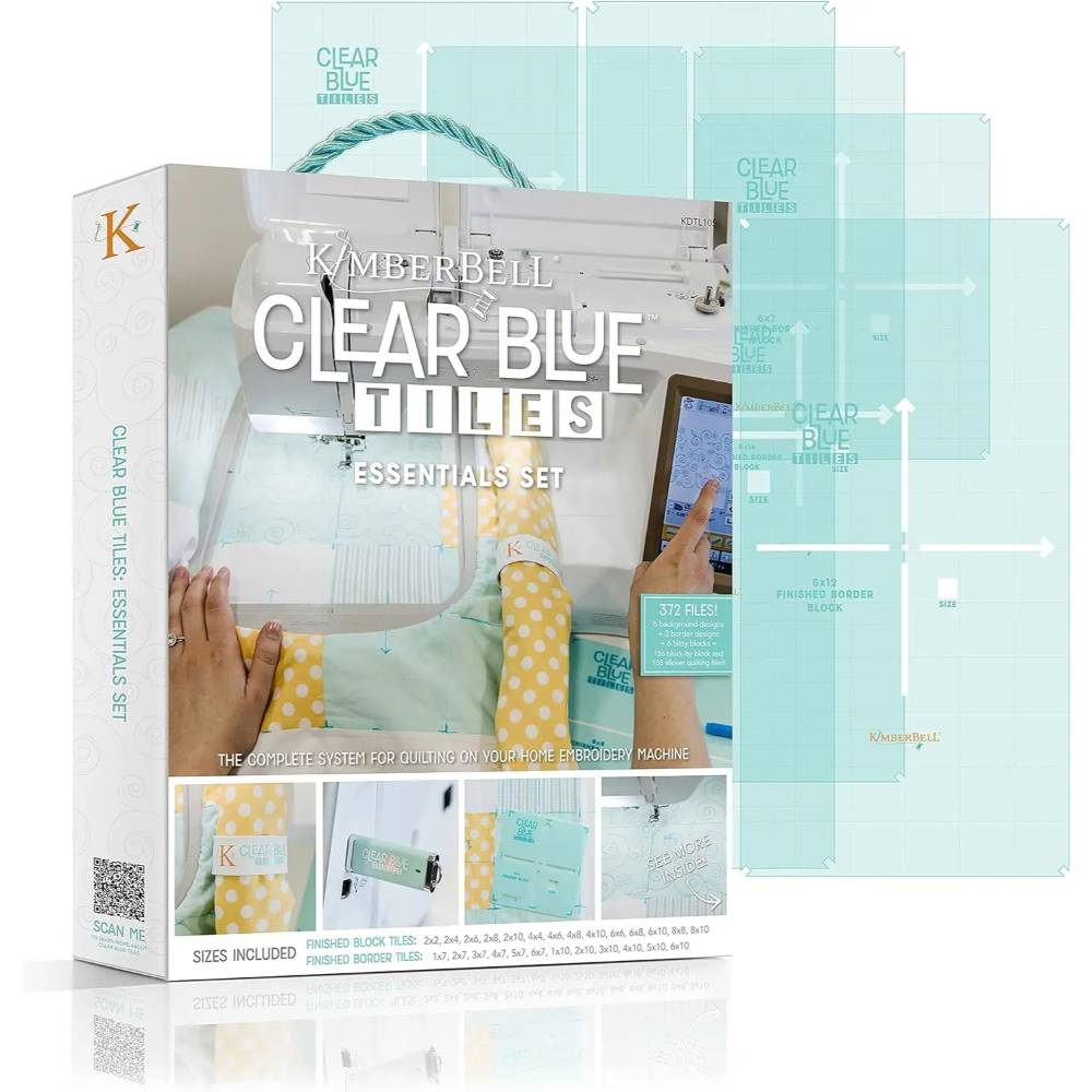 Clear Blue Tiles Essentials Set