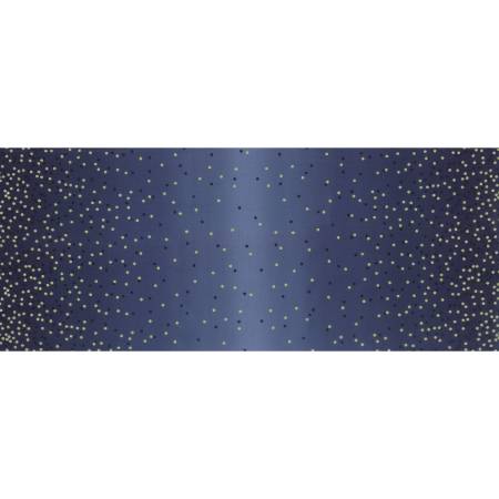 Best Ombre Confetti - Ombre Dots Modern Geometric Metallic Indigo
