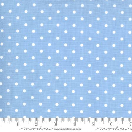 Crystal Lane - Snow Dots Cashmere Blue