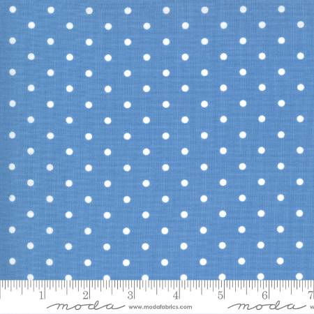 Crystal Lane - Snow Dots French Blue