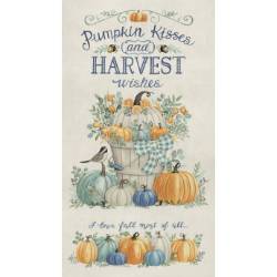 Harvest Wishes Panel Whitewashed - More Details