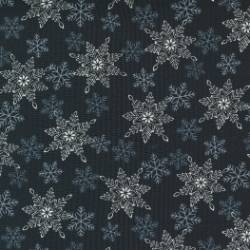 Home Sweet Holidays - Snowflake Swirl Black - More Details
