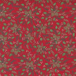Home Sweet Holidays - Pinecone Greenery Red - More Details