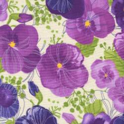 Pansys Posies - Main Pansy Cream - More Details